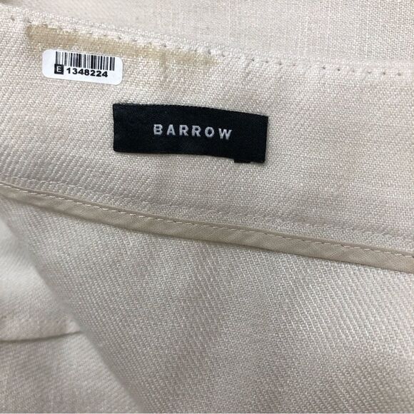 Lafayette 148 New York Linen Barrow Pants TanSize 14 - Picture 7 of 12